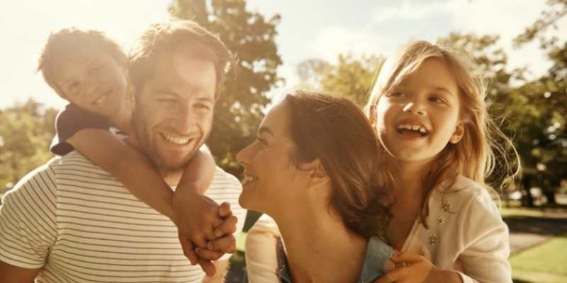work-life-balance zeit mit familie lachen freude